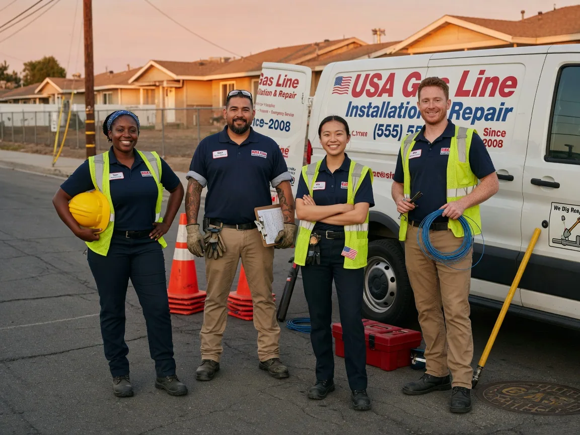 Gas Line Installation company in Barnesville, PA
